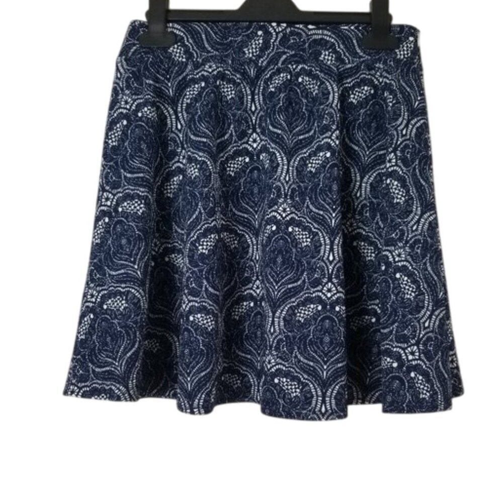 Miami Geometric mini detailed skirt size S (216)